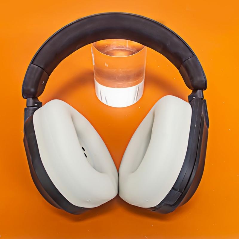 Silicone Ear Pad for Beach 600 Over Ear Headphones Protector Sweat-Proof and Washable Ear Cushions