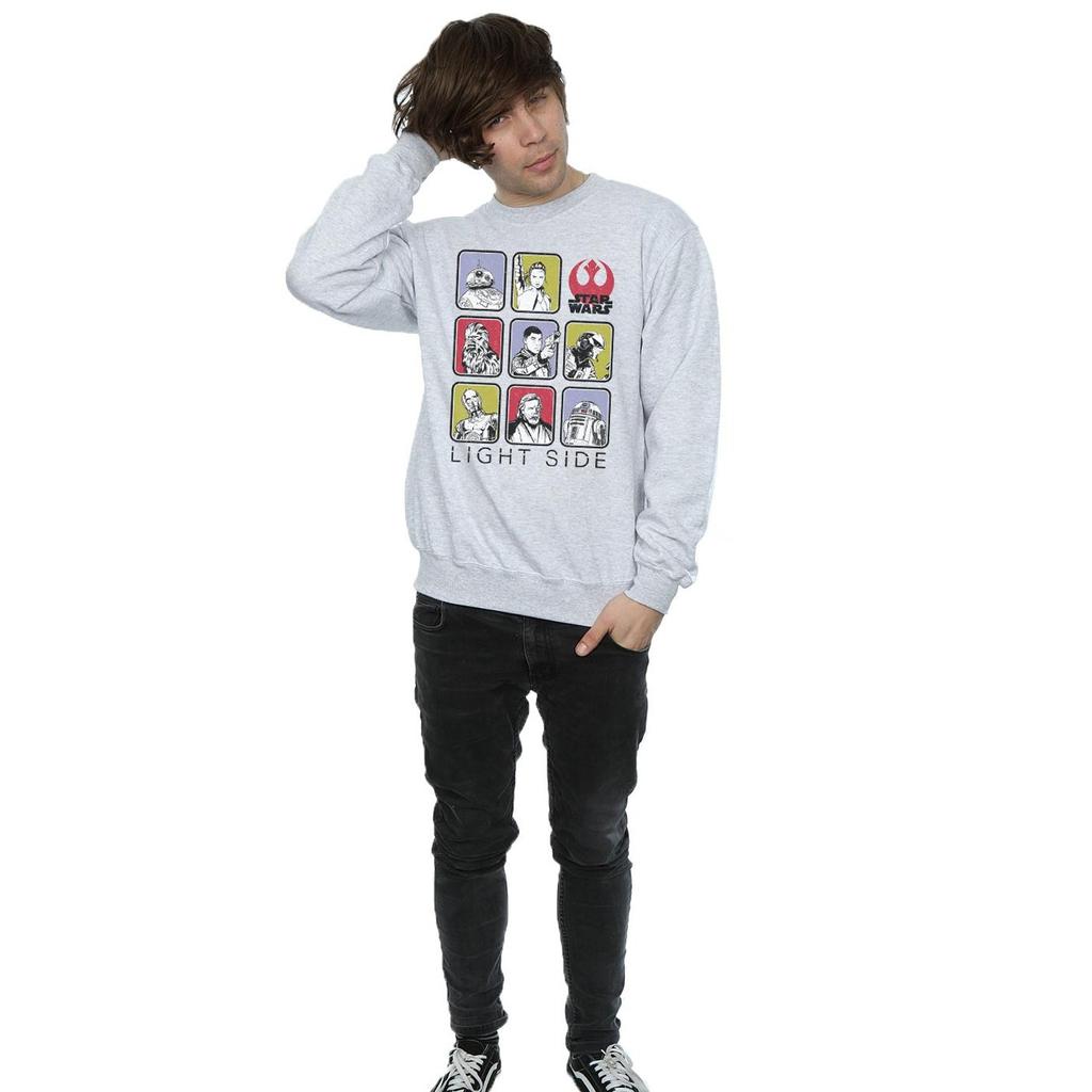 Star Wars Mens The Last Jedi Multi Character Sweatshirt