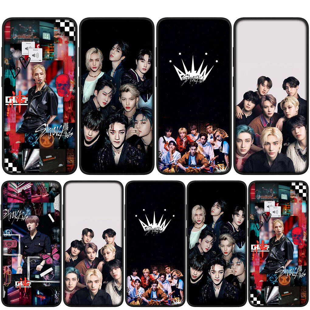 Cover for iPhone 17 16 15 Xiaomi Poco Redmi Note 14 13 12 11 Pro Max 9 16e Samsung Galaxy S25 S24 S23 OPPO Huawei Stray Kpop Kids SKZ Phone Case