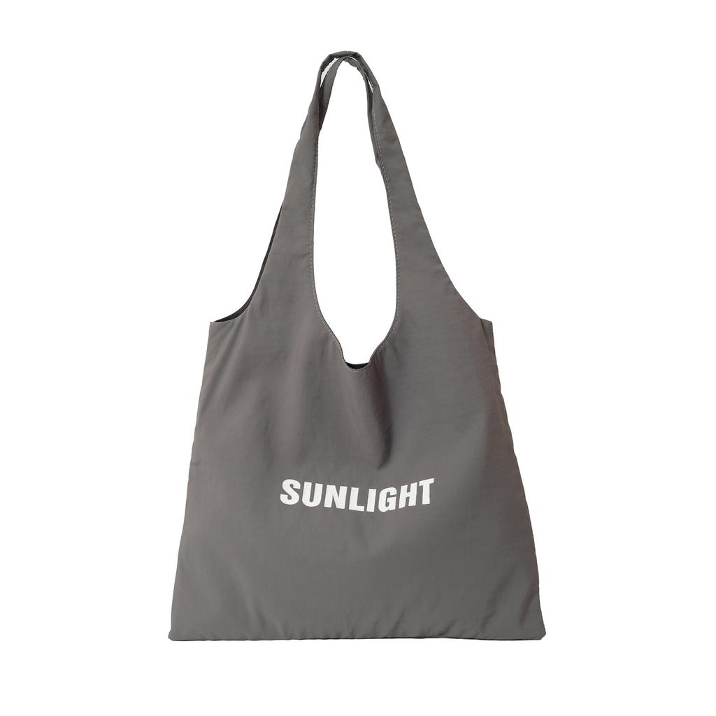 2025 new letter large-capacity shopping bag lazy simple casual cloth bag small fresh shoulder bag underarm bag