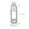 D2 Squarehole Drill Bit Adapter Aluminum Alloy Square Hole Drill Fixing Bracket For 38 To 43mm Drill Tools Chucks 19mm Diameter
