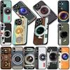 Retro Vintage Camera Casing Phone Cover for Huawei P30 P20 Mate 10 20 Lite Pro Y7 Y8S Y9A Y9 Prime P Smart 2019 Soft Case