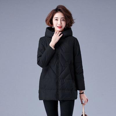 Giacca calda casual da donna di grandi dimensioni, ampia e calda, autunno e inverno, abbigliamento caldo e sottile in cotone, giacca ispessita