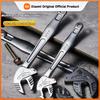 Self-Locking Spring Ratchet Wrench Motorcycle Repair Heavy-Duty Adjustable Crab Claw Wrench for Motor – Extra-Large Jaw Opening