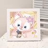 High-End Diamond Painting Diy Van Gogh Starry Sky Cat Creative Handmade Toy Table Decoration Diamond Painting With Frame
