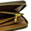 LOUIS VUITTON M42616 Zip Around Monogram leather Zippy wallet Purse Brown leather Used