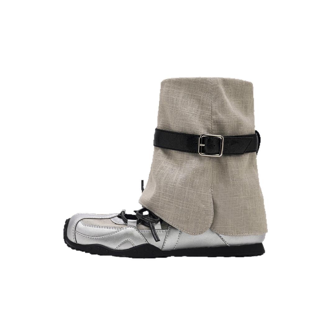 Uncle Wen Has the Same Romank~ Ballet Shoes, Women's Platform Soles, German Training Single Shoes, Mary Jane Shoes, Cool Boots, Stacked Short Boots