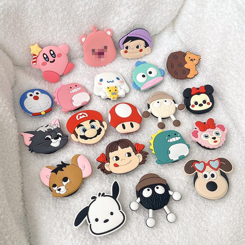 Cartoon Mobile Phone Airbag Bracket Dinosaur Mouse Girl Retractable And Pasted Desktop Bracket Portable