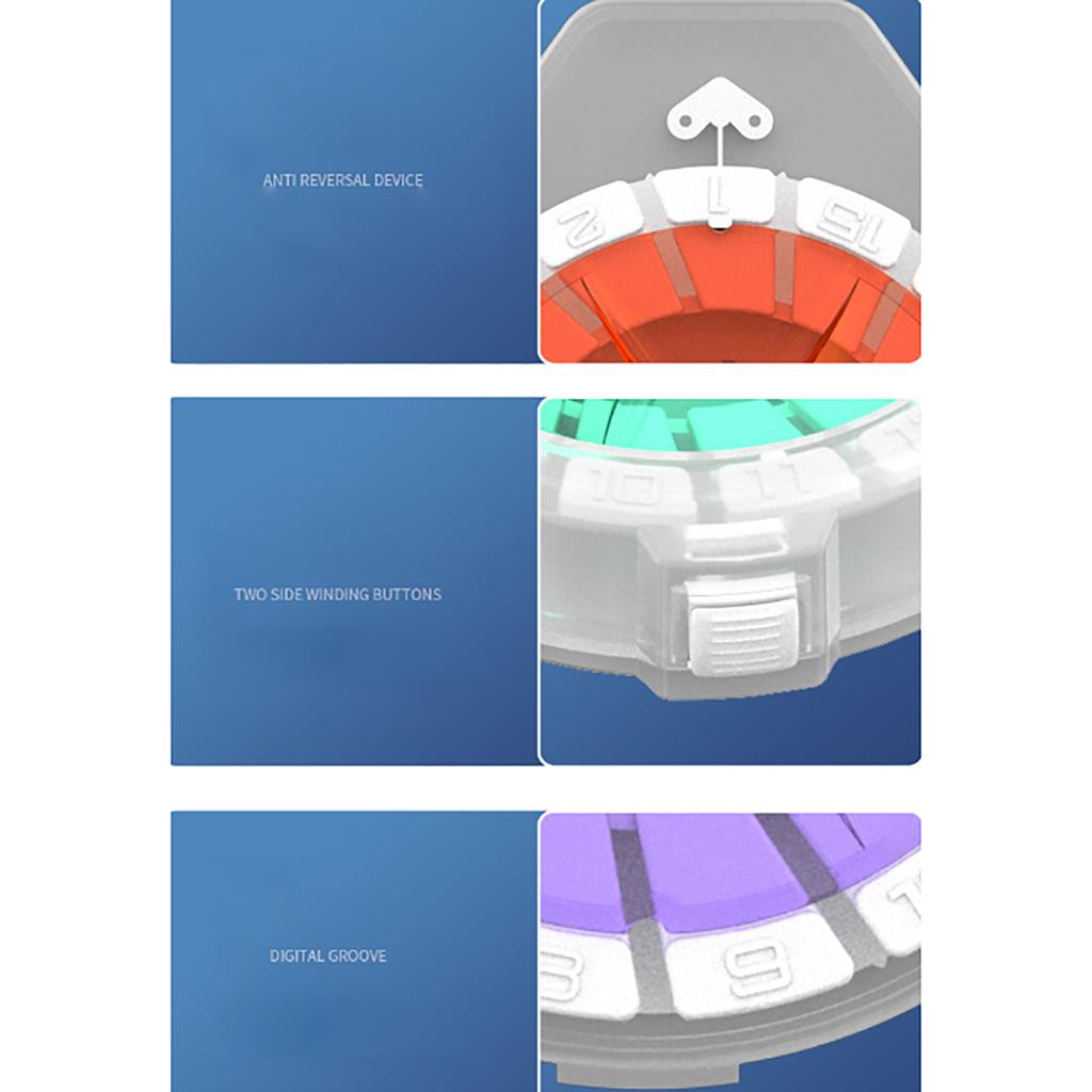 Fishing Line Winding Board Storage Box with AntiReversal Device Fishing Main Line Storage Box Fishing Accessories