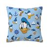 Custom Disney Anime Donald Duck Pillow Covers Bedroom Decoration Kawaii Cute Cartoon Outdoor Cushions Square Pillowcase