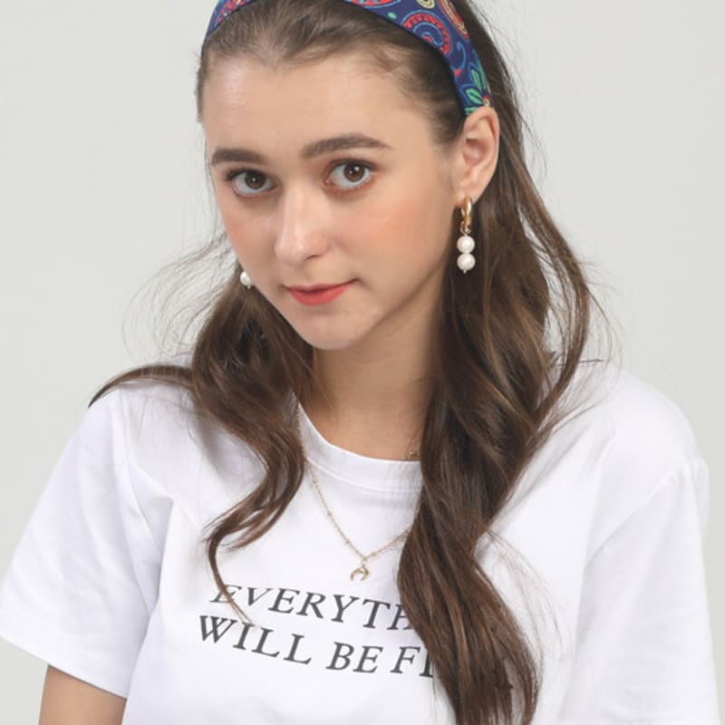 LALA Imported Ethnic Hairband P-JADE