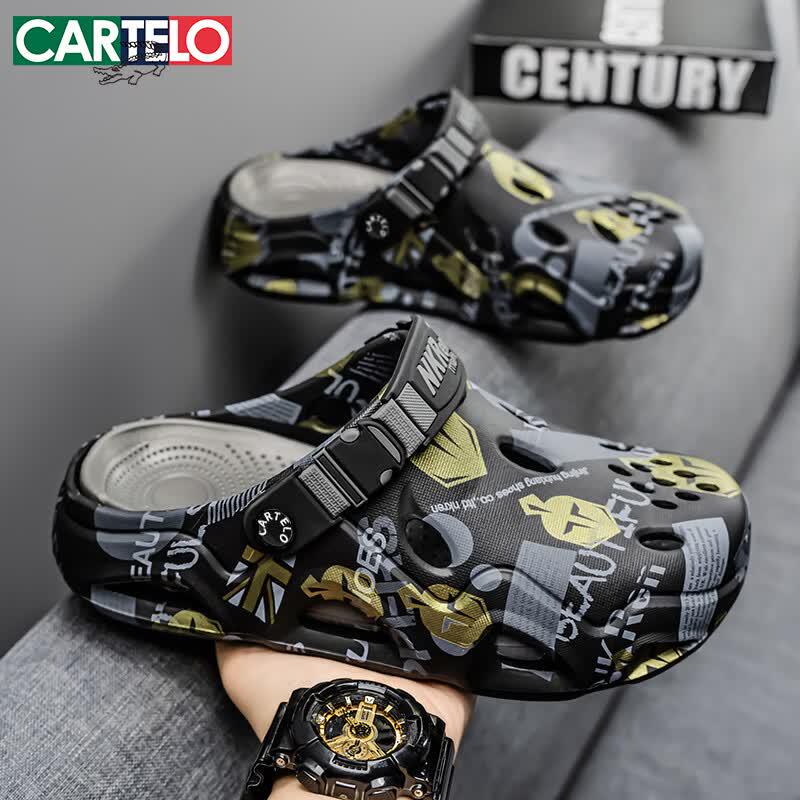 Cartelo Men's Breathable Summer Clogs