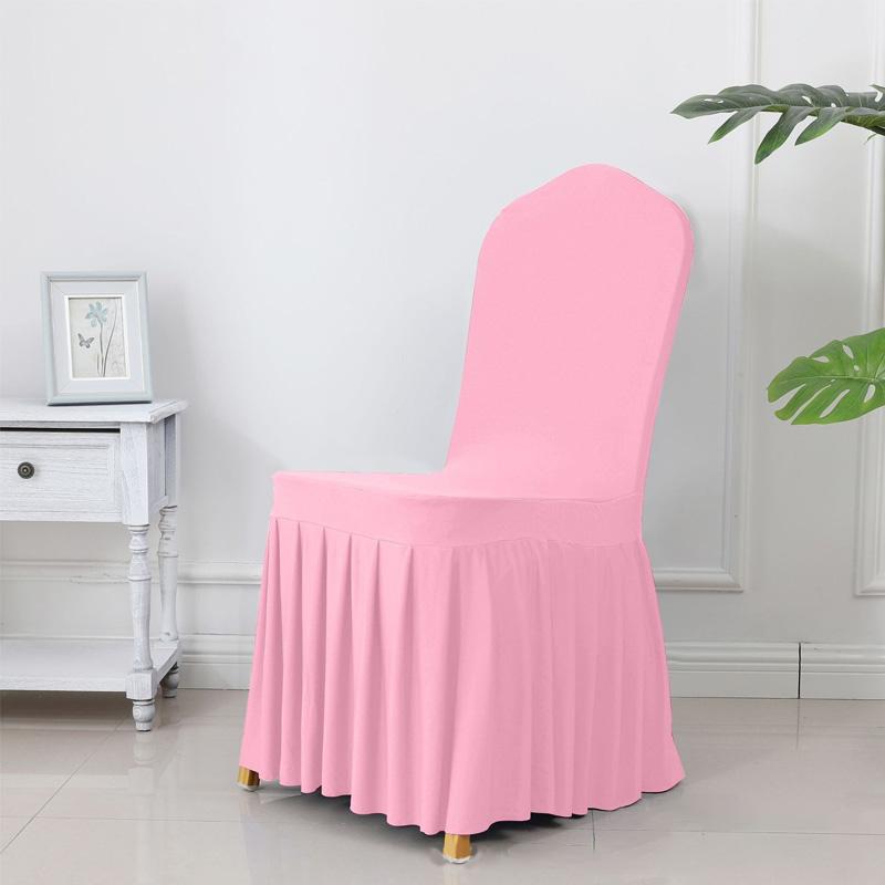 1PC Wedding Supplies Seat Slipcover Chair Cover Party Decor Elastic Stretch Removable Washable