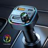 Bluetooth Handsfree Fm Transmitter Car Radio C26 Car Radio Modulato Mp3 Player Usb Super Quick Charge Adapter Car Accessories