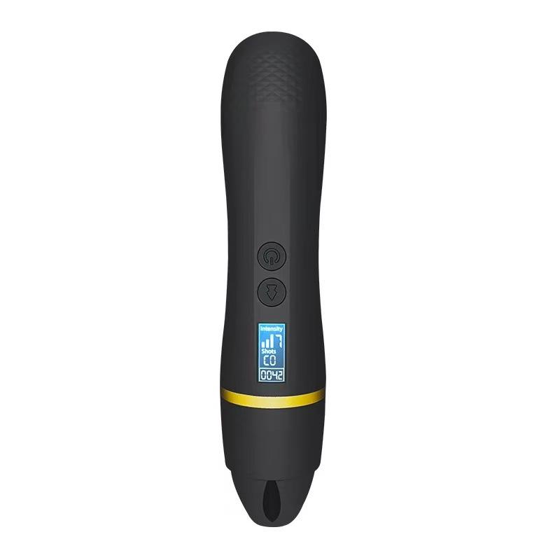 Black Gold Handheld Ultrasonic Cavitation Device for Face Lifting, Tightening, and Wrinkle Removal. One Unit