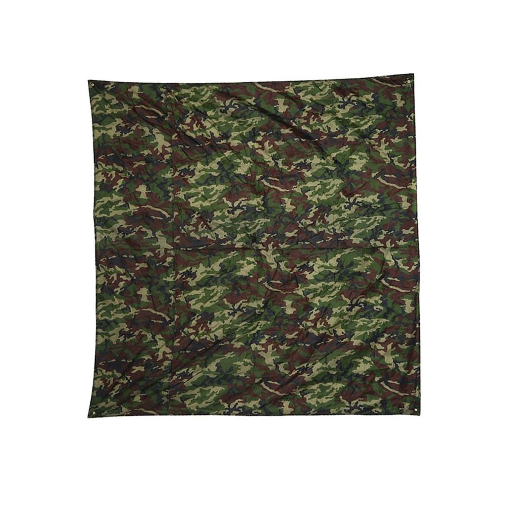 Camuflaj în aer liber portabil ușoară covorașă rezistentă la ploaie RainTent prelată adăpost (2*2m)