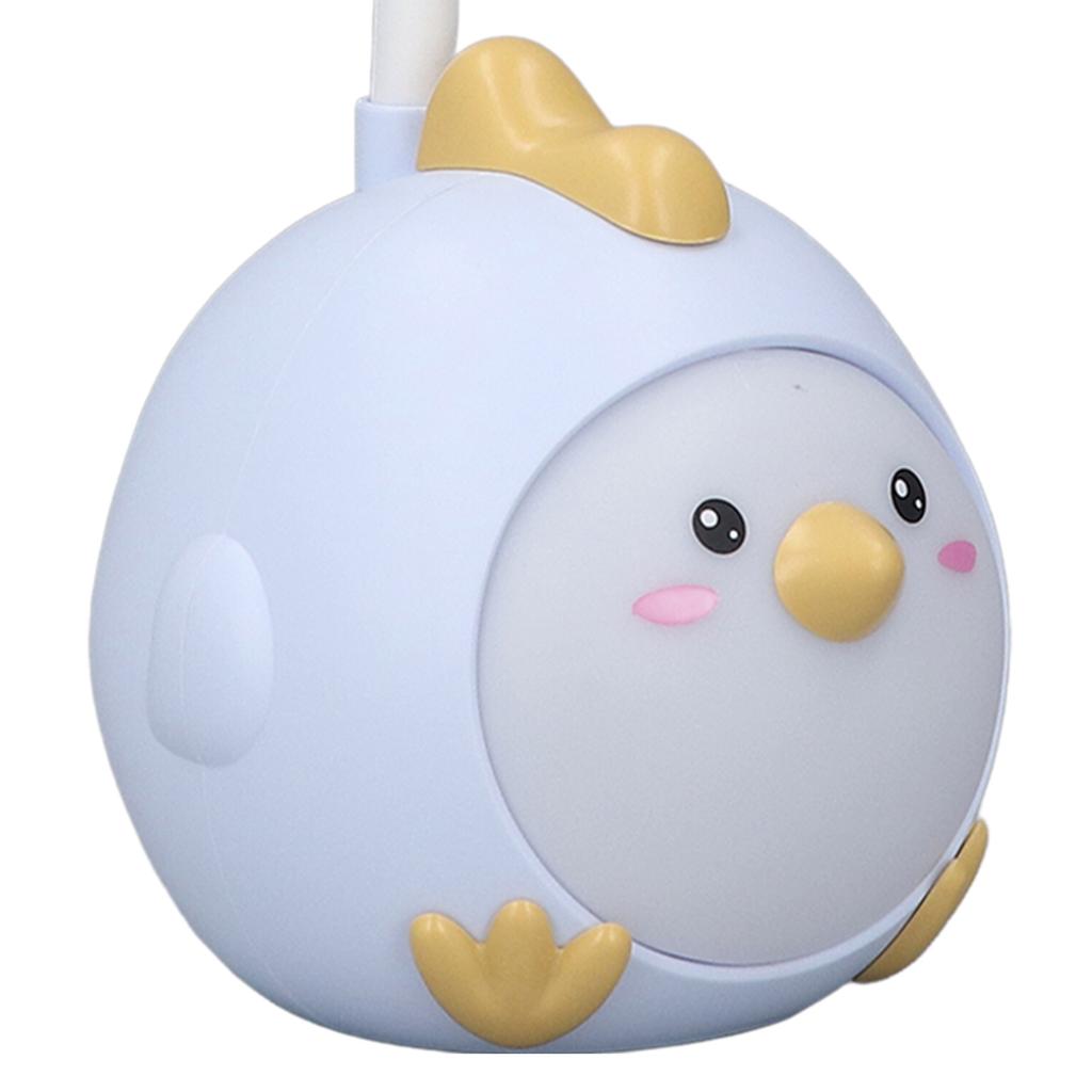 Cute LED Desk Lamp for Student 360 Degree Adjustment USB Charging Soft Light Table Lamp Night Lamp for Home Dorm