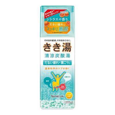 Kikiyu Carbonated Bath Refreshing Carbonated Citrus Scent Cool Bath Hot Spring Foaming 360g [Quasi-drug] Salts, Water, 360g, Salts, Ingredients, Type,
