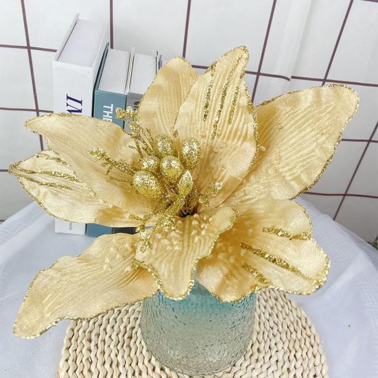 Good Fake Flower Shiny Surface Eco-friendly Decorative