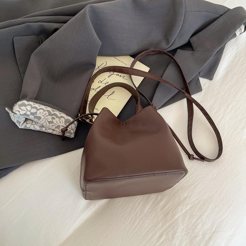 Kbelíková taška - Jednoramenná crossbody taška - Vysoce kvalitní dojížděcí kabelka pro ženy