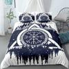 Ethnic Celtic Helm of Awe Bedding Set EU Single Double King US Twin Full Queen King Bed Linen Set