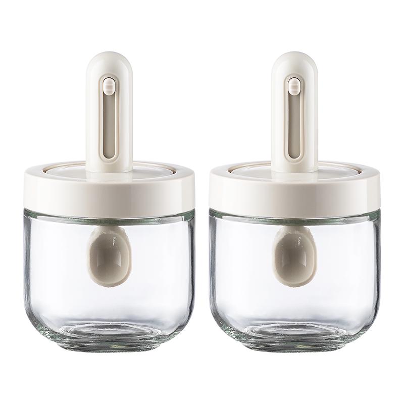 MAXCOOK Glass Kitchen Seasoning & Oil Bottles