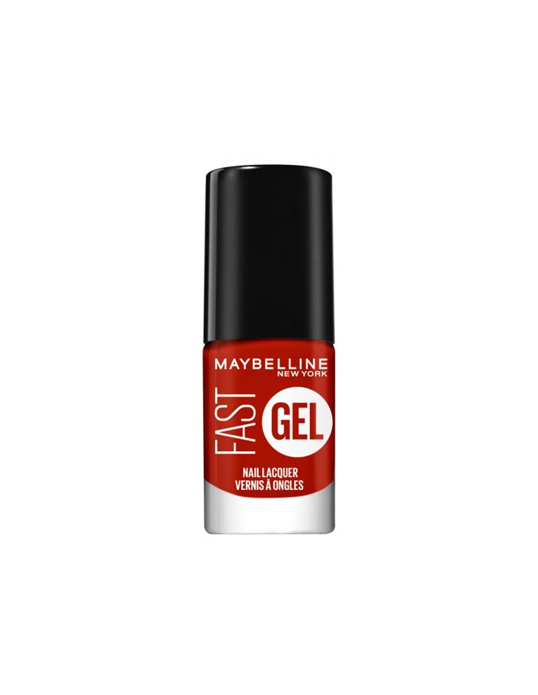 Лак для ногтей Maybelline Fast Gel 11-Red Punch