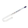 Aquarium Glass Thermometer Professional High Accuracy Crutch Shape Glass Water Thermometer for Fish
