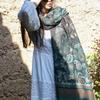 Travel Vacation Cold Shawl Ethnic Style Thickened Poncho Scarf