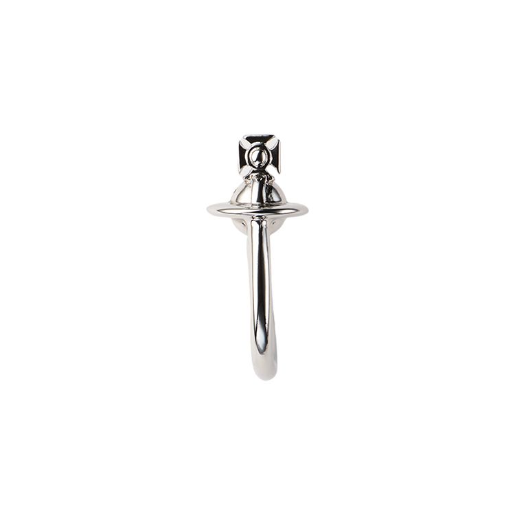 Vivienne Westwood Vera Single Saturn Brass Earring Men earrings 62030051W004W004 Box