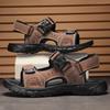 Sandals Men Summer Outdoor Casual Breathable Slippers Non-slip Wear-resistant Sporty Slippers Comfortable Light Hiking Shoes
