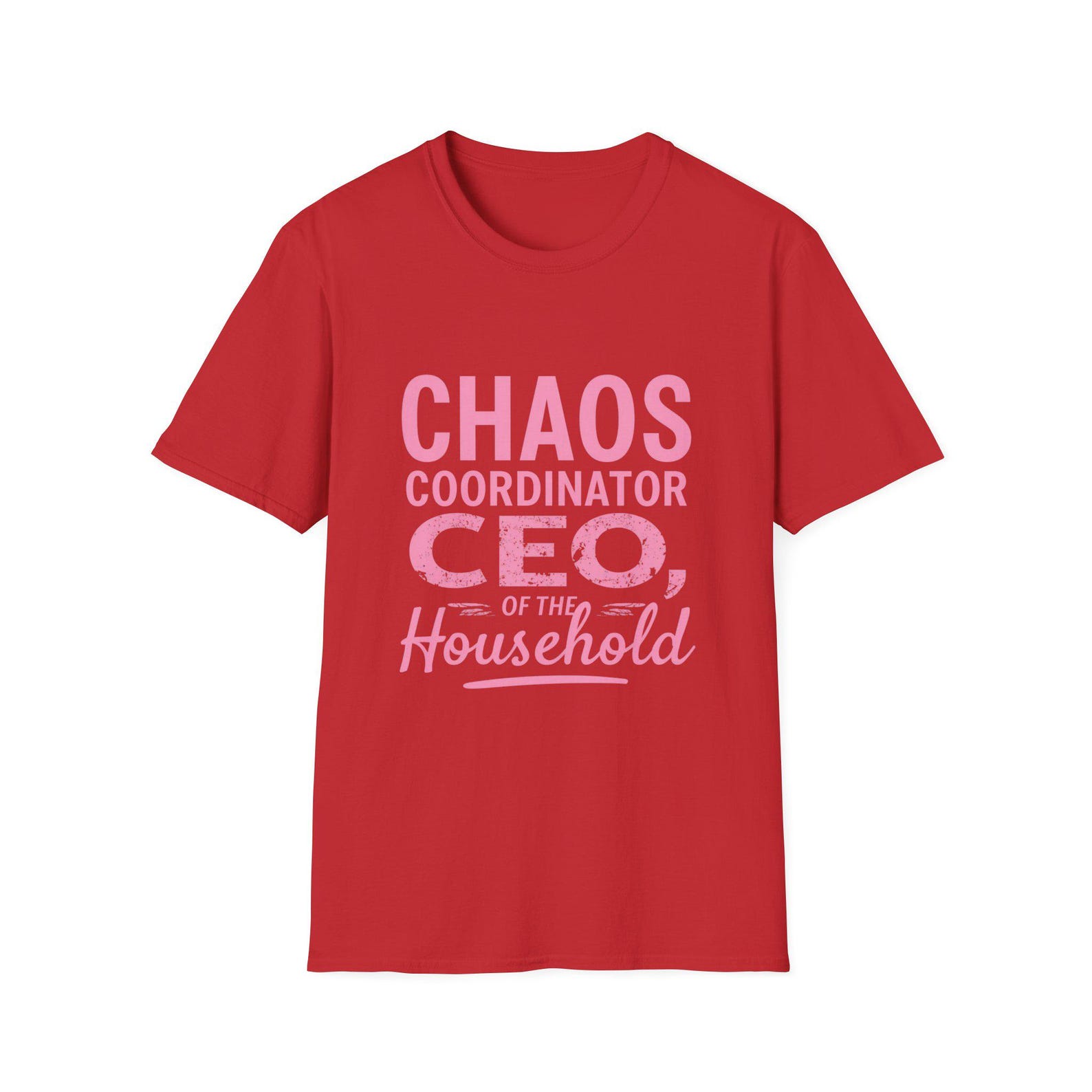 Chaos Coordinator CEO of the Household T-Shirt | Funny Mom Momlife Tee| Mother s Day | Mom | Mother | 3XL