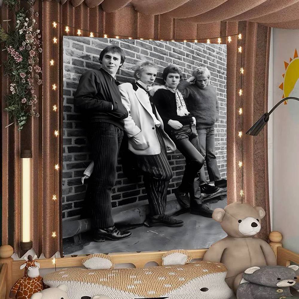 SSex PPistols Rock Band Printed Large Wall Tapestry Art Science Fiction Room Home Decor Decor Blanket