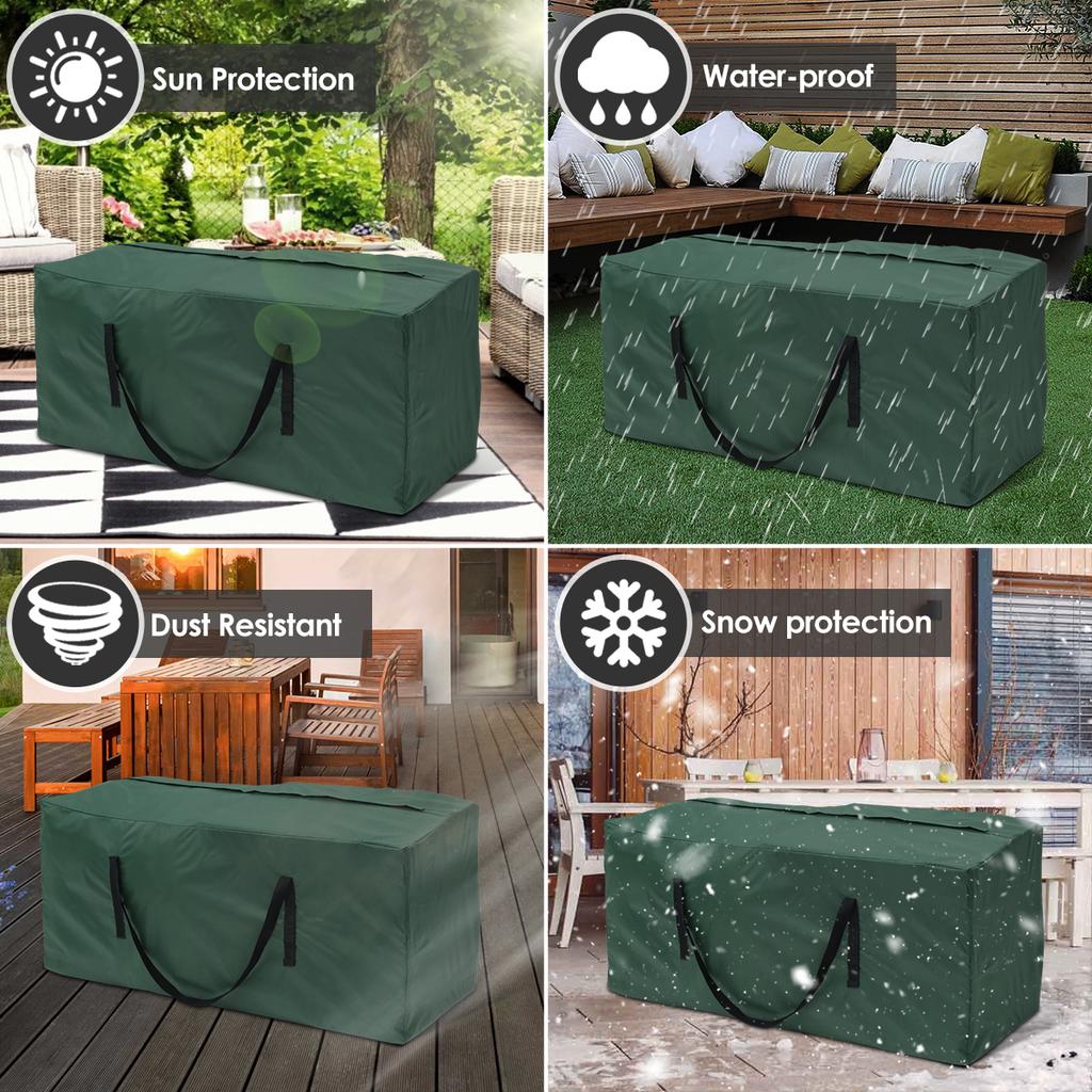 Kissen Lagerung Tasche Große Kapazität Möbel Schutzhülle Outdoor Garten Wasserdicht Staubdicht Weihnachten Baum Organizer Neue