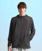 Leijibi [2Pack] Tech Flow Hydro Performance Loose Fit Hooded Unisex Zip-Up Rash Guard (3 Colors)