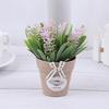Artificial Plant Decorative Flowers Fake Flowers Mini Potted Bonsai Green Plant