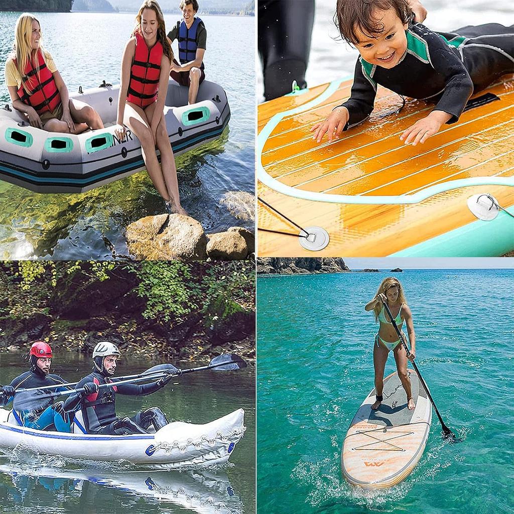 D Ring Clips Paddle Board Kayak Accessories SUP Tie Down Pair Inflatable Boat Surfboard Anchor Outdoor Water Sport Accessories