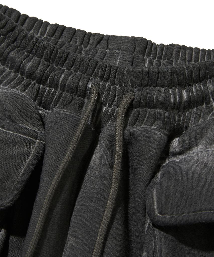 Seuweideu Cut Out Sweat Pants [Black]