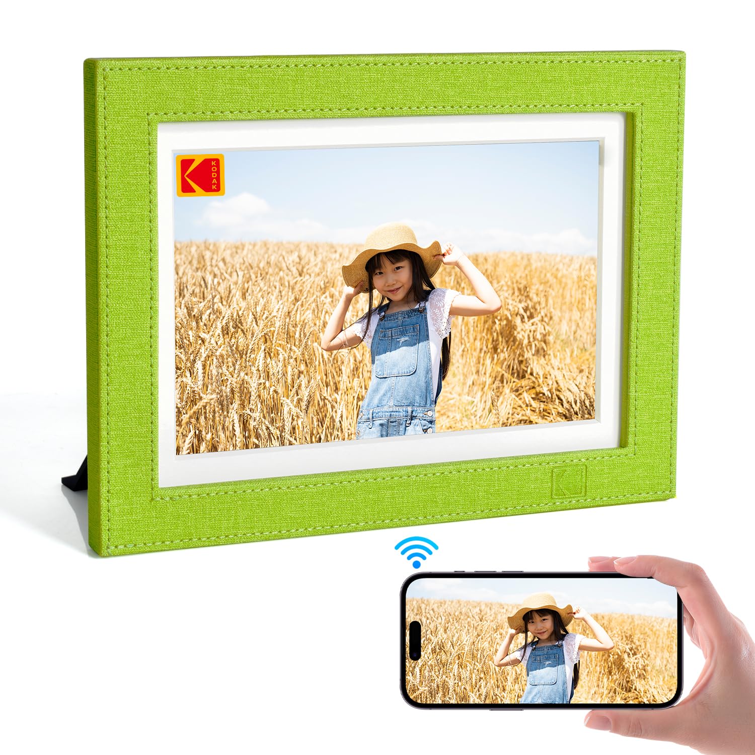 

Новый кожаный 2K-изображение Wi-Fi Цифровое фото 32 ГБ Сенсорный пульт ДУ Электронная почта 64 ГБ SD-память Подходит для подарков на годовщины и праздники Номер модели [Выпуск KODAK,