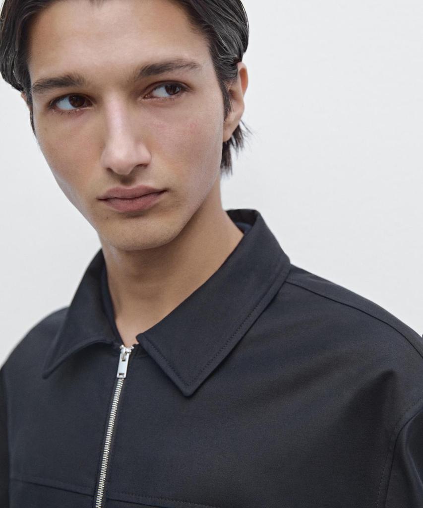 Massimo Dutti Cotton Blend Jacket