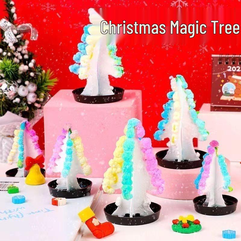 Magic Blooming Christmas Tree: Creative Crystal Tree Toy and Gift for Children