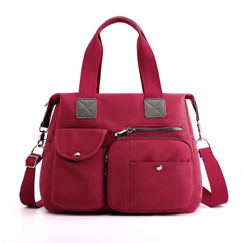 New Women's Shoulder Bag European Beautiful Women's Mommy Nylon Crossbody Portable Large-capacity Travel Bag Tote Bag