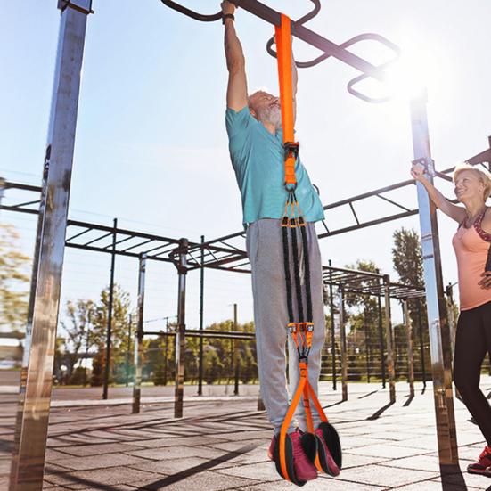 Pull-Up Assistance Band Length Adjustable Muscle Training 75-225LBS Heavy Duty Resistance Band