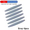 6/4pcs Universal Front Rear Bumper Corner Protector Guard Car Anti-collision Protection Decoration Strip Car Accessories New