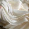 Nastro Iridescente Organza Pieghettato Tessuto Morbido Liscio Lucentezza Texture Raso Tessuto Fai da Te Abito Hanfu Costumi di Scena
