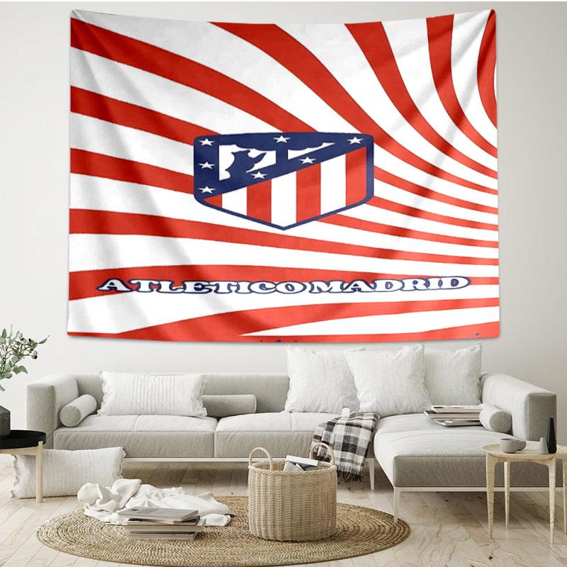 football club Print Tapestry - Portable Wall Decor Cloth, for Home, Dorm, Travel, Bedroom, Living Room - Ideal Birthday Housewarming Gift