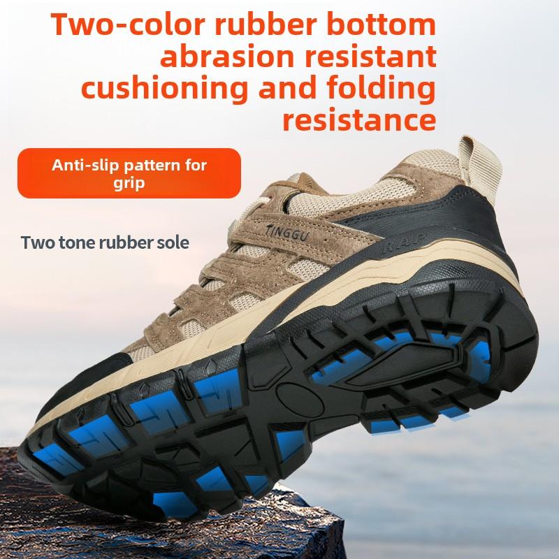Labor Insurance Shoes for Men, Breathable Lightweight Insulated Shoes, Electricians with Anti-smash, Anti-puncture Wear-resistant Anti-odor Work Shoes