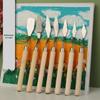 Art Spatula Set: Stainless Steel Palette Knife for Oil, Gouache, and Pastels