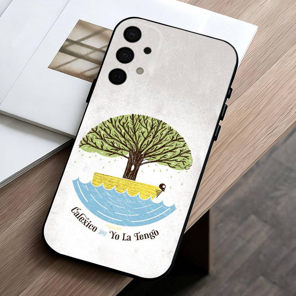 

Indie Rock Yo La T-Tengo Band Phone Case For Samsung Galaxy A73,A72,A71,A70,A53,A52,A51,Soft Silicone Black Cover Samsung a13 5g