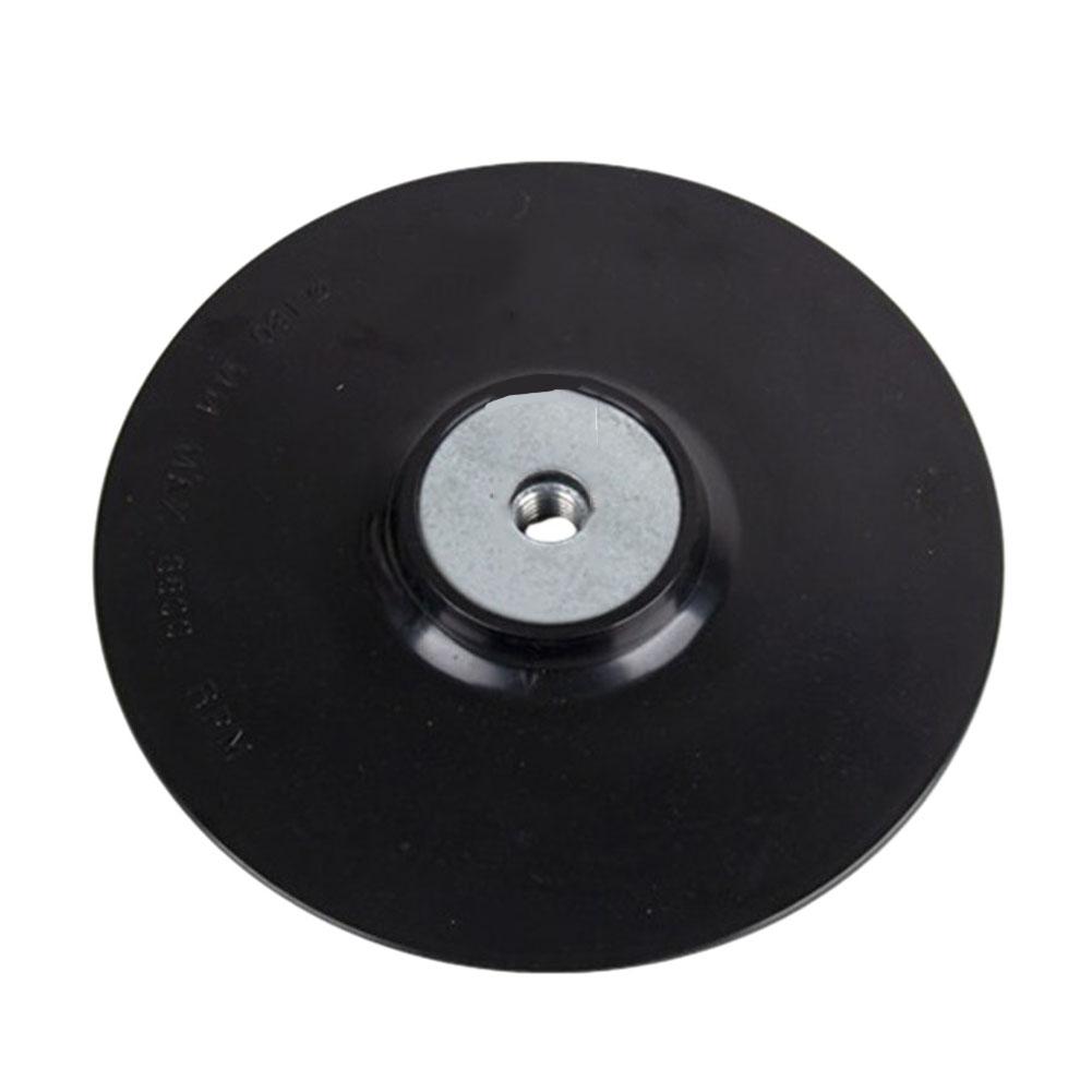 Backing Pad 100mm 4Inch Diameter with M10 Thread and Lock Nut for Use with Fibre Discs on For Angle Grinder and Polisher